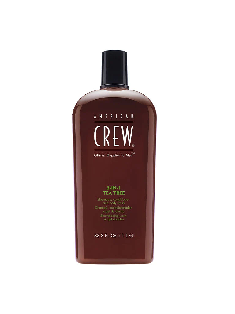 American Crew 3-IN-1 Tea Tree Cleanser 33.8oz